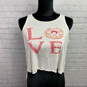 Threads Studio Linen Blend Cropped Tank Top